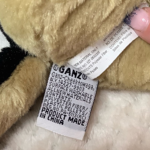 GANZ Webkinz Plush German Shepherd Stuffed Animal HM146 No Code - Picture 8 of 11